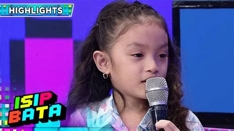 Kulot shares a story about her Ate Batang .
